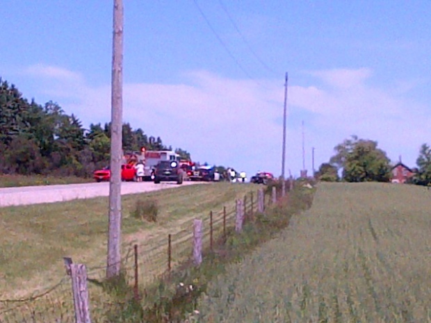 teen airlifted after crash near Orangeville