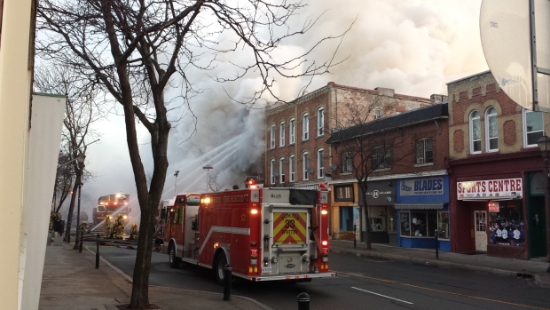 Whitby fire