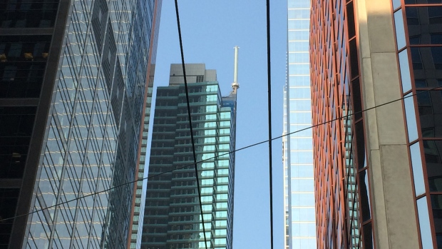 Loose antenna on Trump Tower