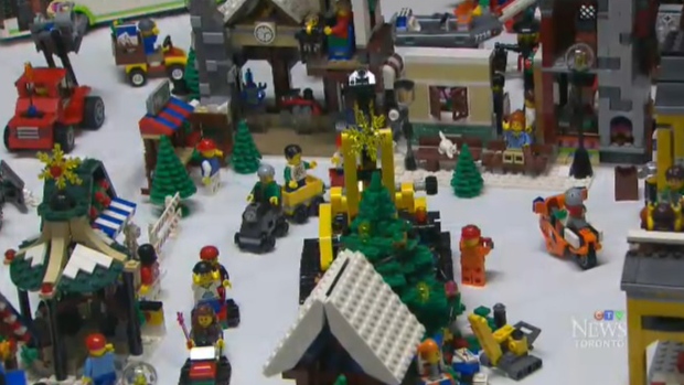 LEGO village at the Scarborough Hospital
