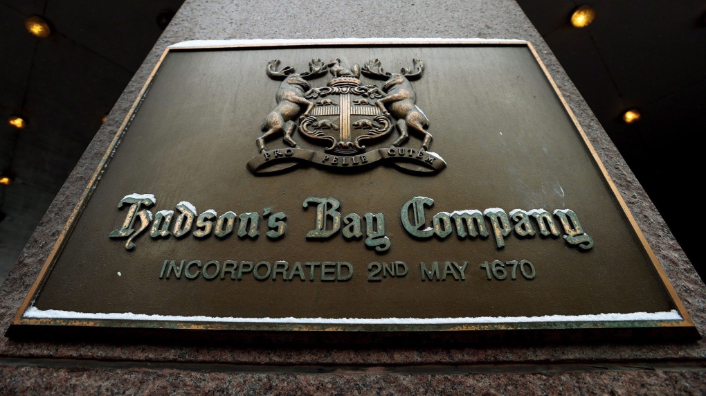 The flagship Hudson Bay Company store in Toronto is shown on Monday, January 27, 2014. (Nathan Denette/The Canadian Press)