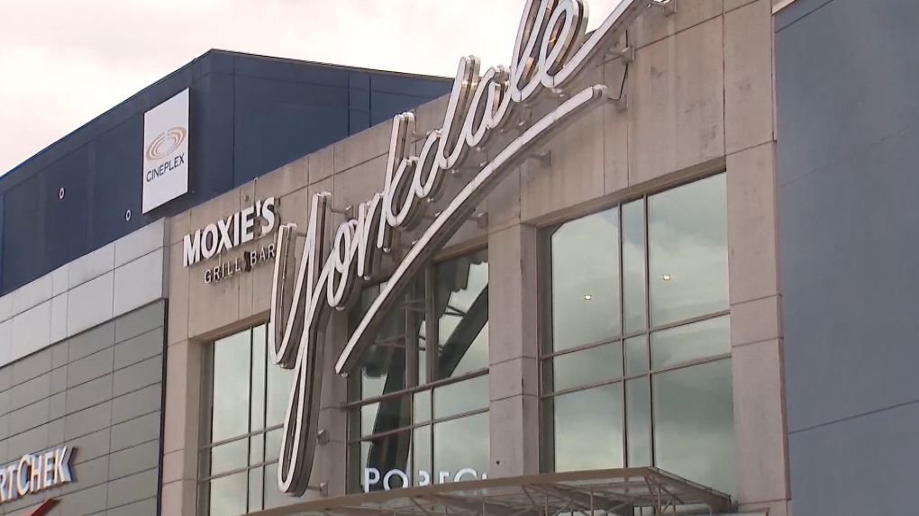 The exterior of Yorkdale Shopping Centre in Toronto is seen in this file photo. 