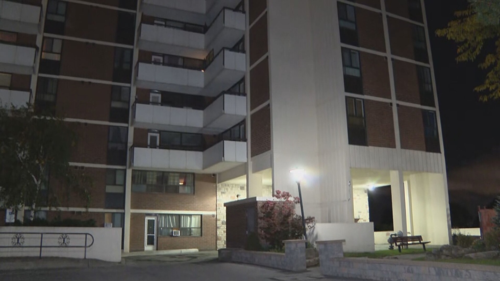 A man has critical injuries after an apartment fire in the area of Blackthorne Avenue and Venn Crescent overnight. 