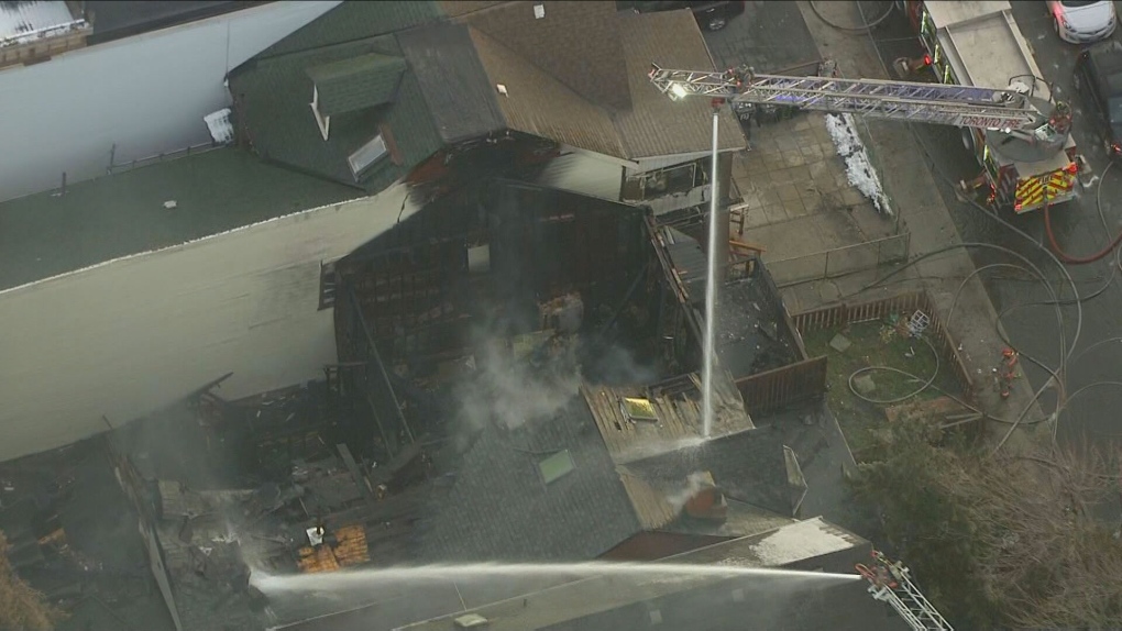 House fire breaks out in downtown Toronto | CTV News