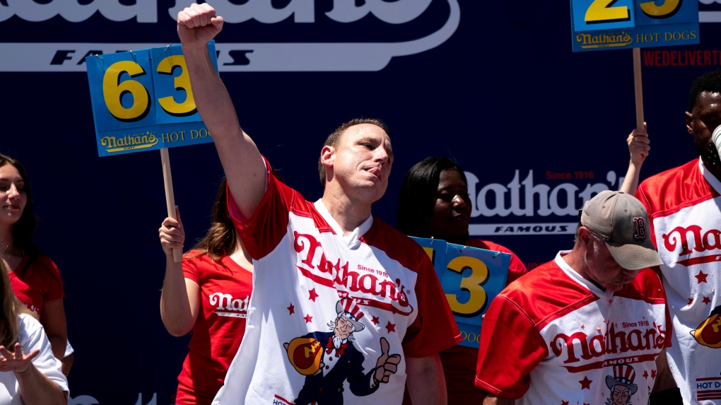 Blue Jays welcome Joey Chestnut for return of Loonie Dogs Night