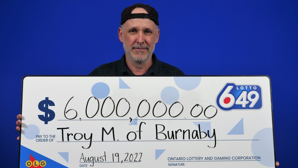 Man on trip to Toronto wins $6-million Lotto 6/49 jackpot