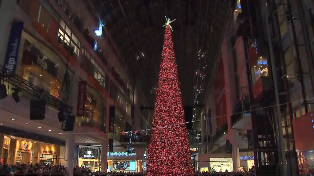 Toronto Eaton Centre Christmas tree to return this year | CTV News