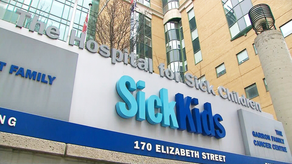 The Hospital for Sick Children in Toronto is seen in this undated file photo. (CTV News Toronto)
