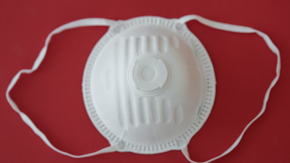A generic N95 mask is seen in this image. (Pexels) 