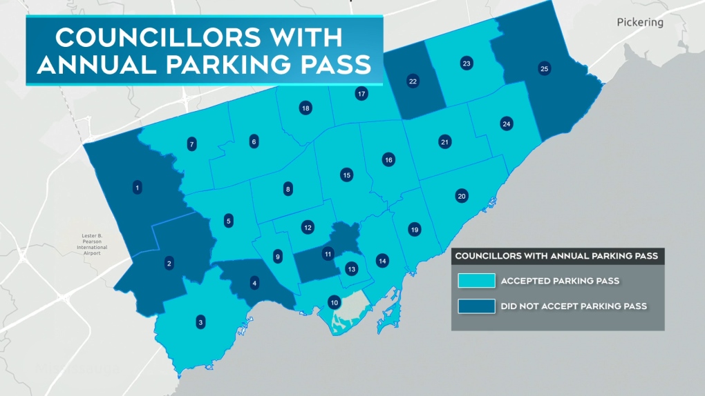 Dozens of lifetime parking passes handed out by Toronto's parking authority  CTV News