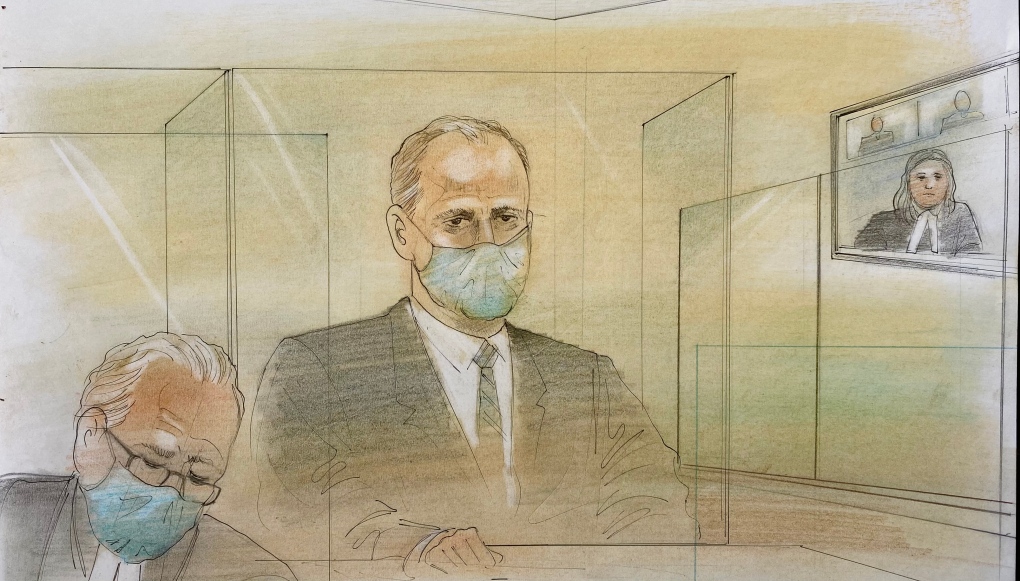 Nicholas Mills is seen in court on May 11, 2021. (John Mantha)