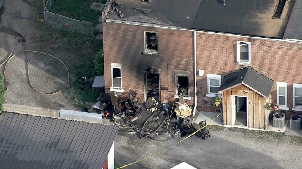 Milton Townhouse Fire Kills One