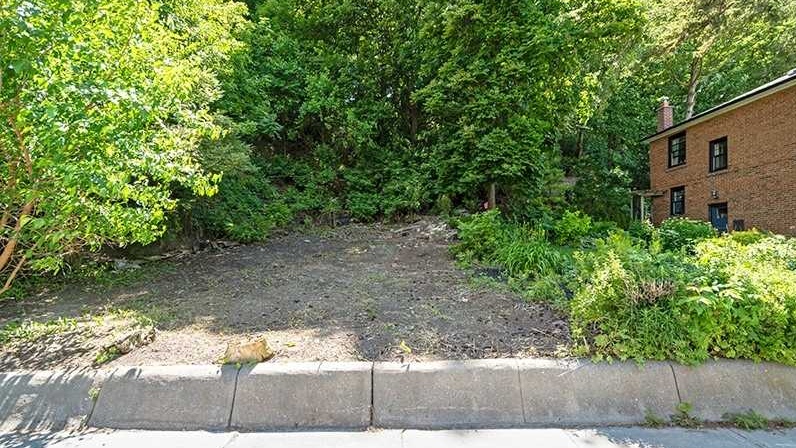 A vacant lot, located at 172 South Kingsway in Toronto, is selling for nearly $1 million. (Realtor.ca)