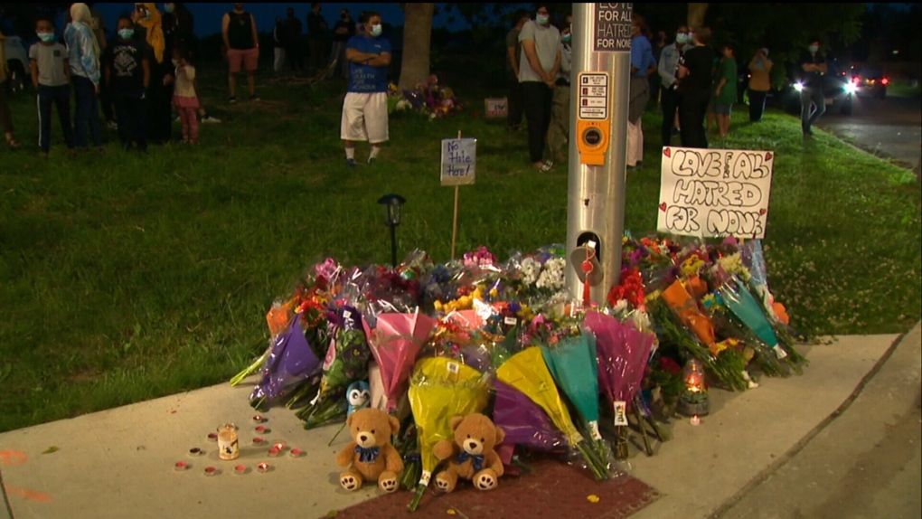 Memorial grows for London victims