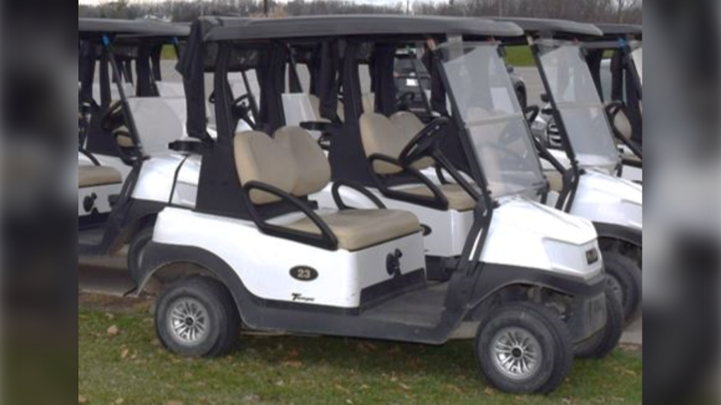 An image of one of the stolen golf carts. (Niagara Regional Police Service)
