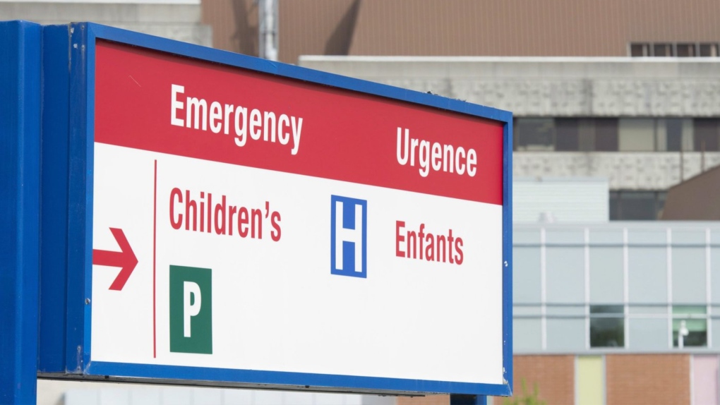 A sign directing visitors to the emergency department is shown at CHEO, Friday, May 15, 2015 in Ottawa. Ontario has asked thousands of family health-care workers to work evenings and weekends to help ease the burden on overwhelmed children's hospitals. THE CANADIAN PRESS/Adrian Wyld