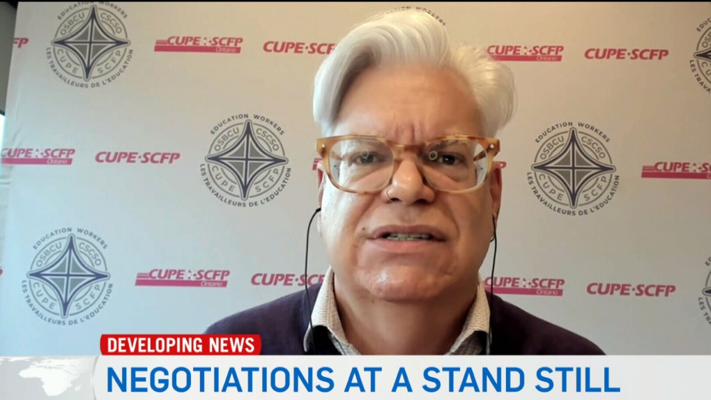 CUPE President Fred Hahn says the 'threatening tactics' being used by the Ontario government is not ok.