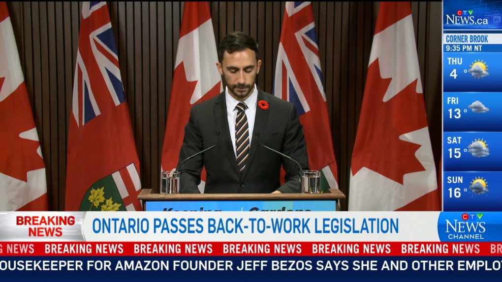 Ontario NDP education critic, Chandra Pasma explains how the back-to-work legislation will impact the teachers and parents of the province.
