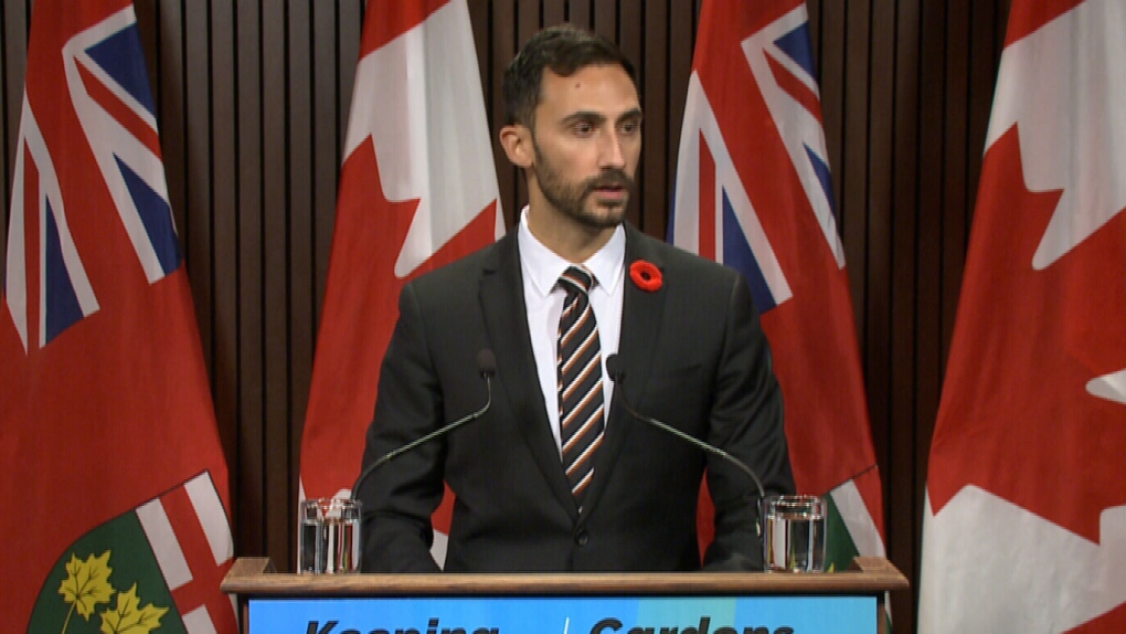 Ontario Education Minster Stephen Lecce gives an update on negotiations with the union representing education workers.