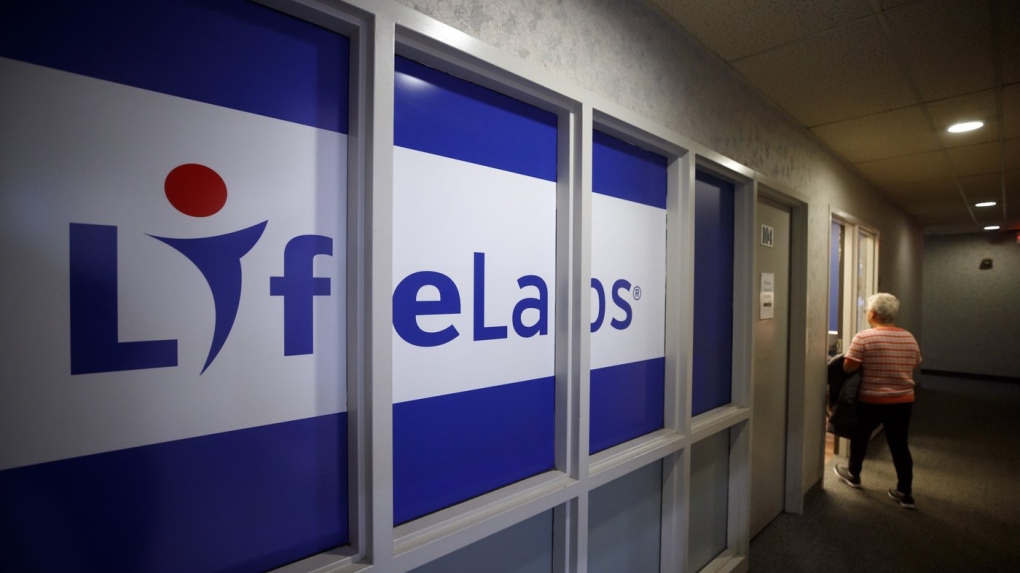 LifeLabs signage is seen outside of one of the lab's Toronto locations, Tuesday, Dec. 17, 2019. THE CANADIAN PRESS/Cole Burston
Cole Burston