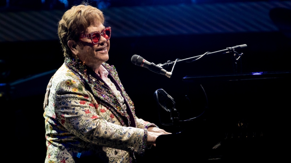 Sir Elton John pays tribute to 'inspiring' musicians and brings