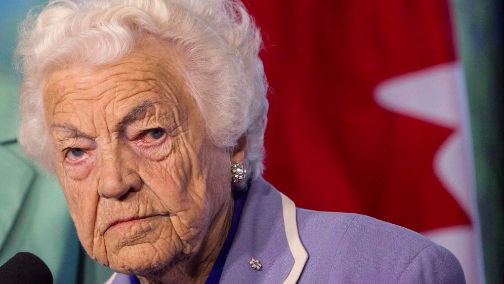 Hazel McCallion is seen in this photo. (The Canadian Press)