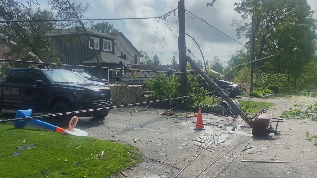 Three dead, more than 350K without power after powerful storm rips through Ontario