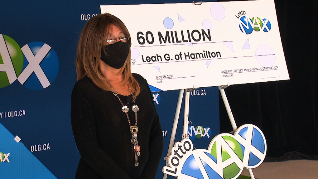 Hamilton woman wins $60-million Lotto Max jackpot