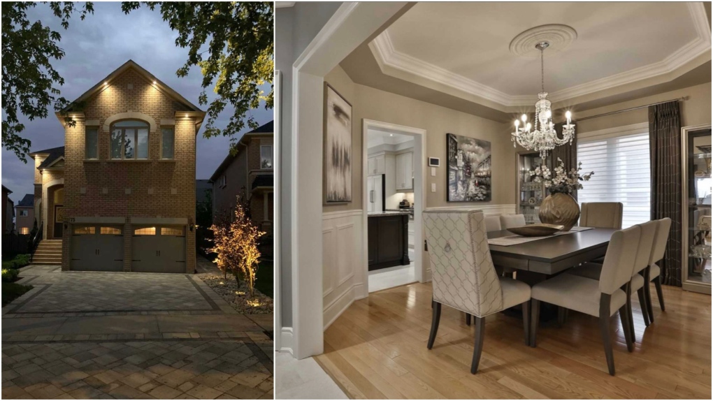 A home in Richmond Hill bought by Jonathan Wong in September 2021. (Photos provided to CTV News Toronto)