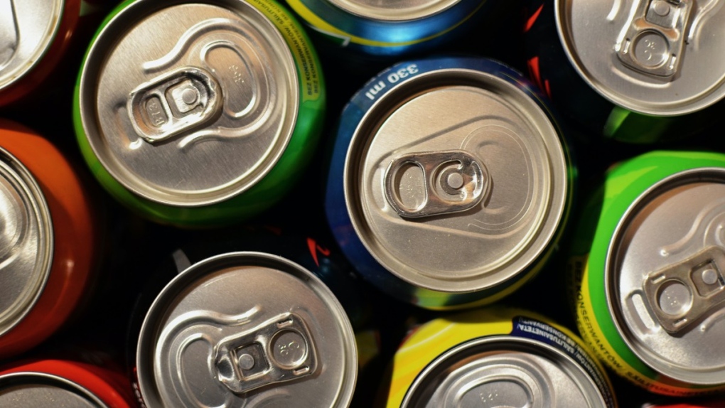 Soda cans are seen in this undated photograph. (Pexels)