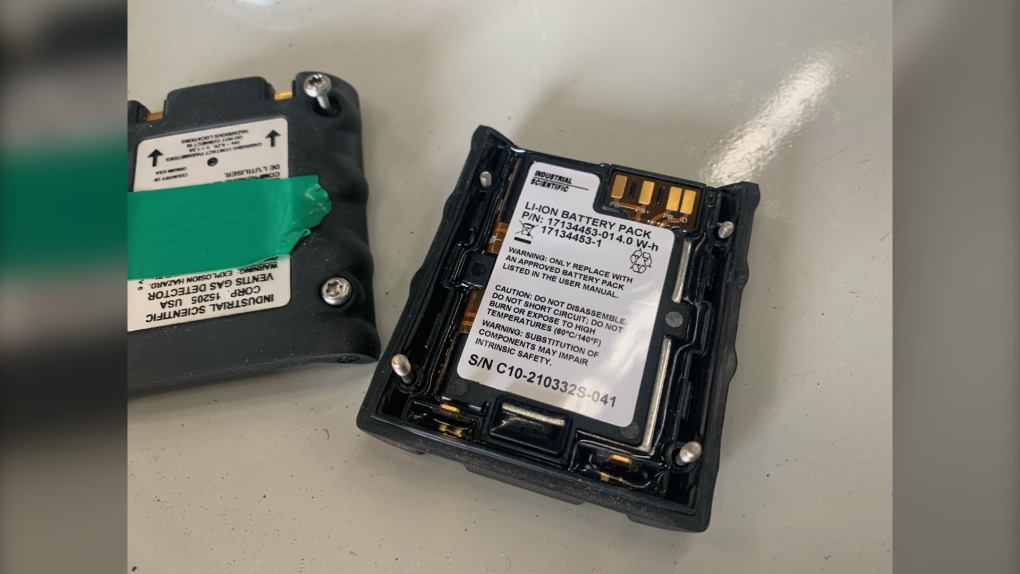 A lithium-ion battery pack. (Heidi Petracek/CTV Atlantic)