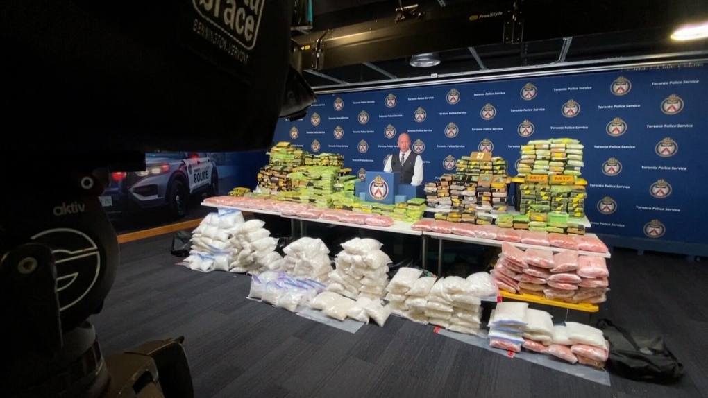 Cocaine, meth drug bust in Toronto was largest police history, service says