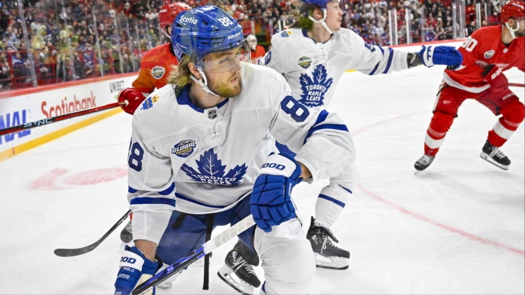 Nylander Powers Leafs Over Red Wings 3-2 In Sweden | CTV News