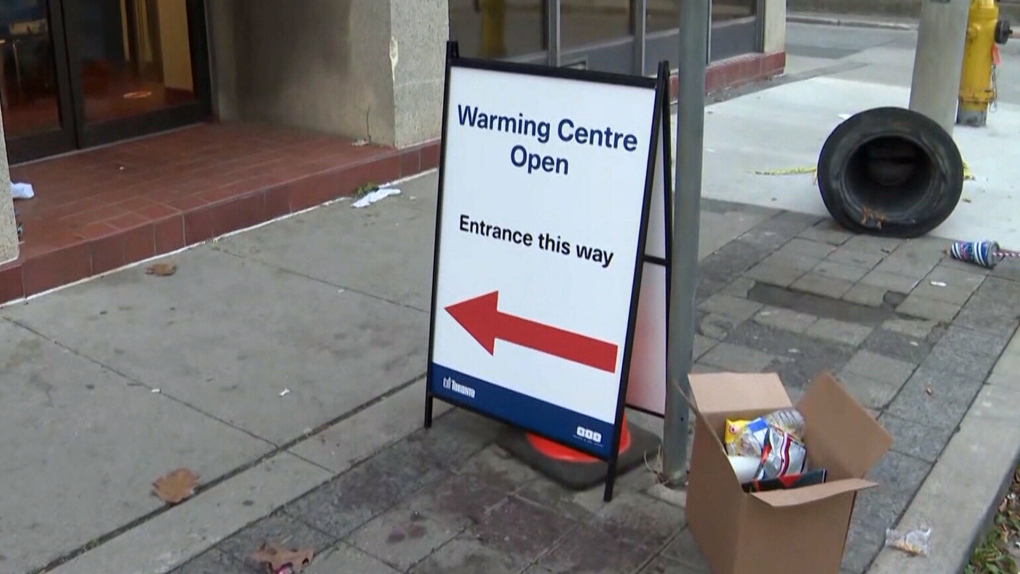 Wind chill prompts warming centres to be opened