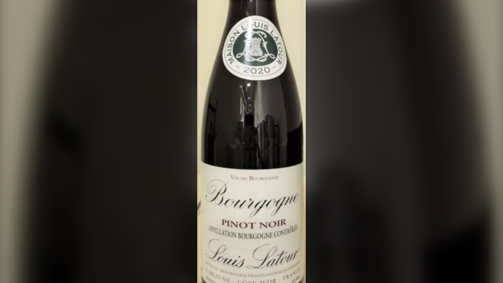 An image of Louis Latour's Pinot Noir Bourgogne 2021. (Canadian Food Inspection Agency)