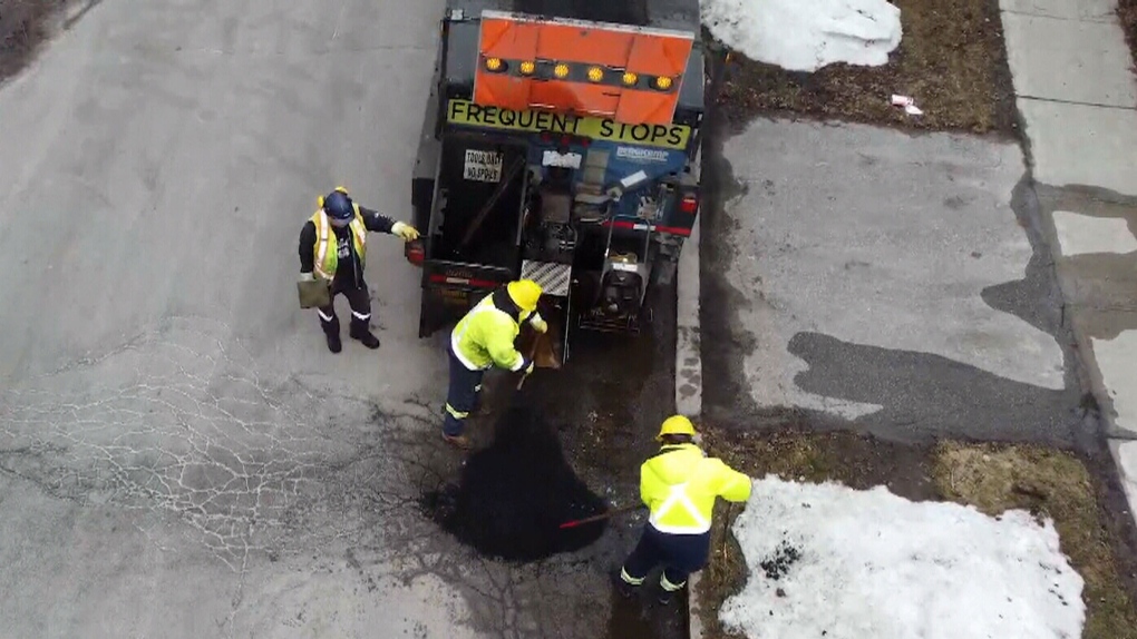 Pothole repair season underway in Toronto