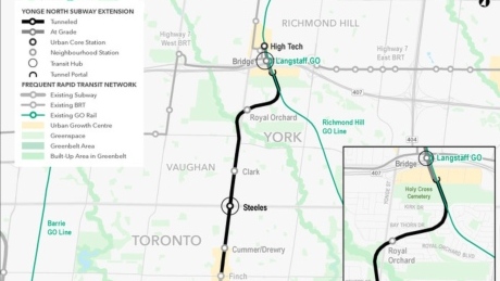 Ontario subway extension