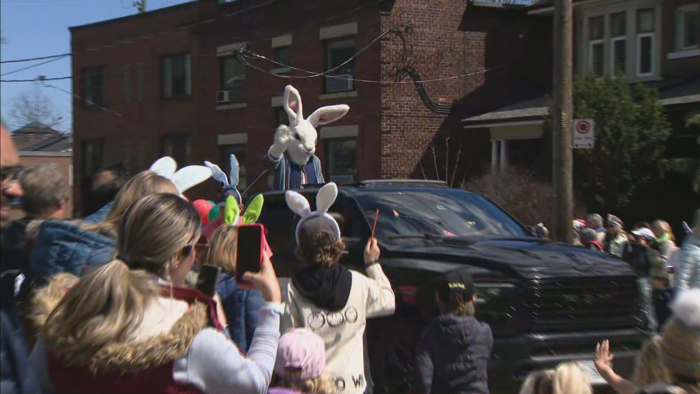 Easter parade rolls through Toronto