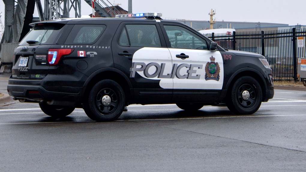 Niagara Regional Police can be seen in St. Catharines, Ontario, Thursday January 12, 2023. THE CANADIAN PRESS/Alex Lupul