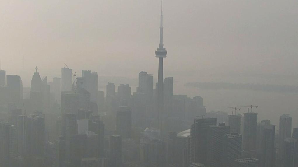 Will smoke affect Toronto's Canada Day activities?