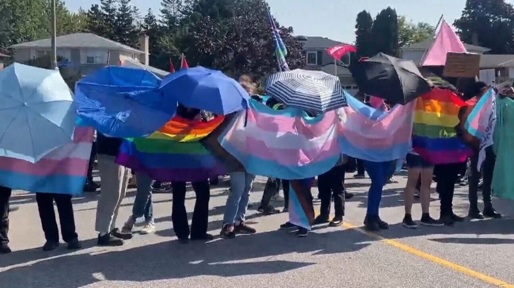 RECAP: Anti-LGBTQ2S+ education demonstration met with counter protest in  Toronto