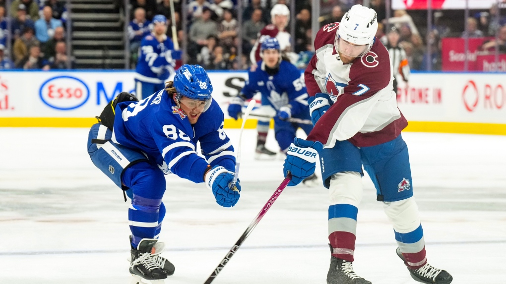 Avalanche Bury Leafs 5-3 With Spirited Comeback | CTV News