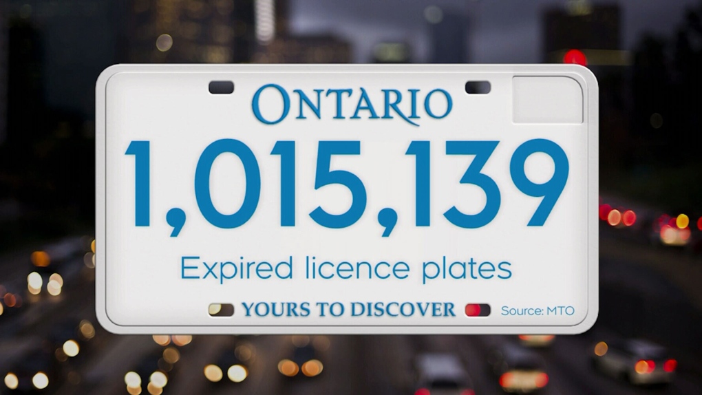 Licence plate renewal in Ontario to be automated CTV News