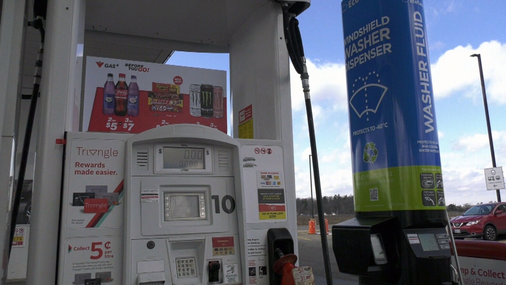 Windshield washer dispensers now at GTA gas stations