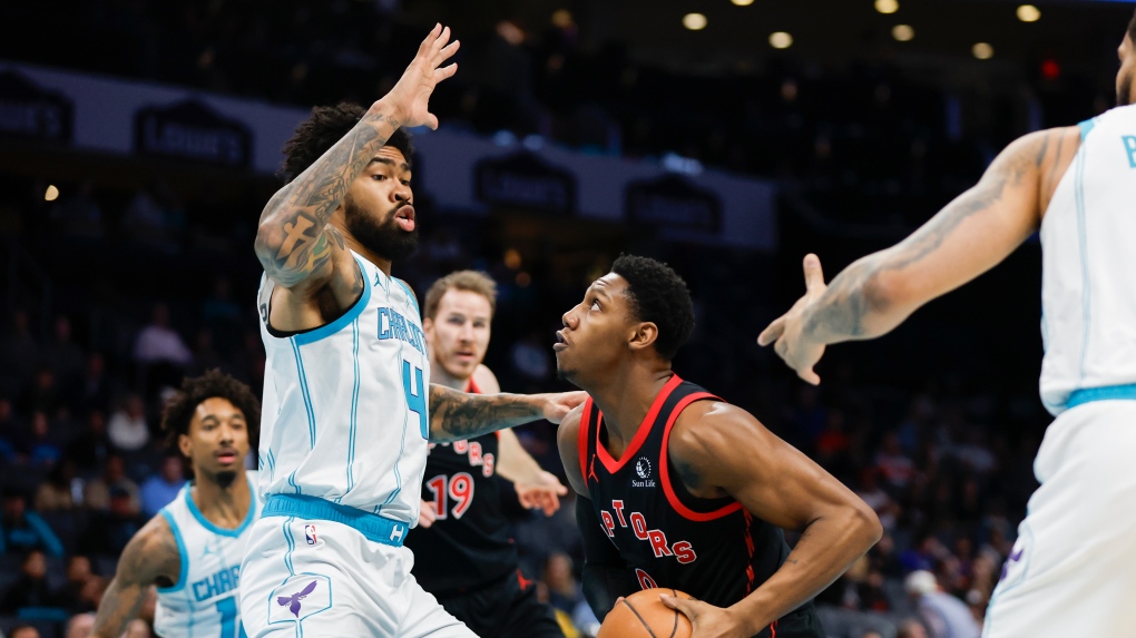 Raptors Beat Hornets 123-117 | CTV News