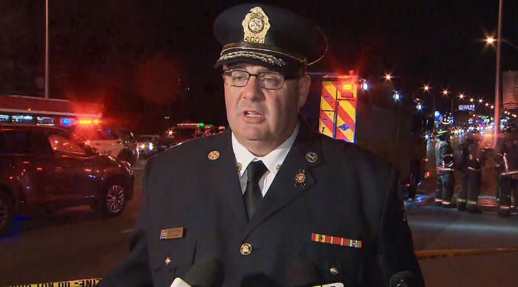 Man in critical condition after North York fire