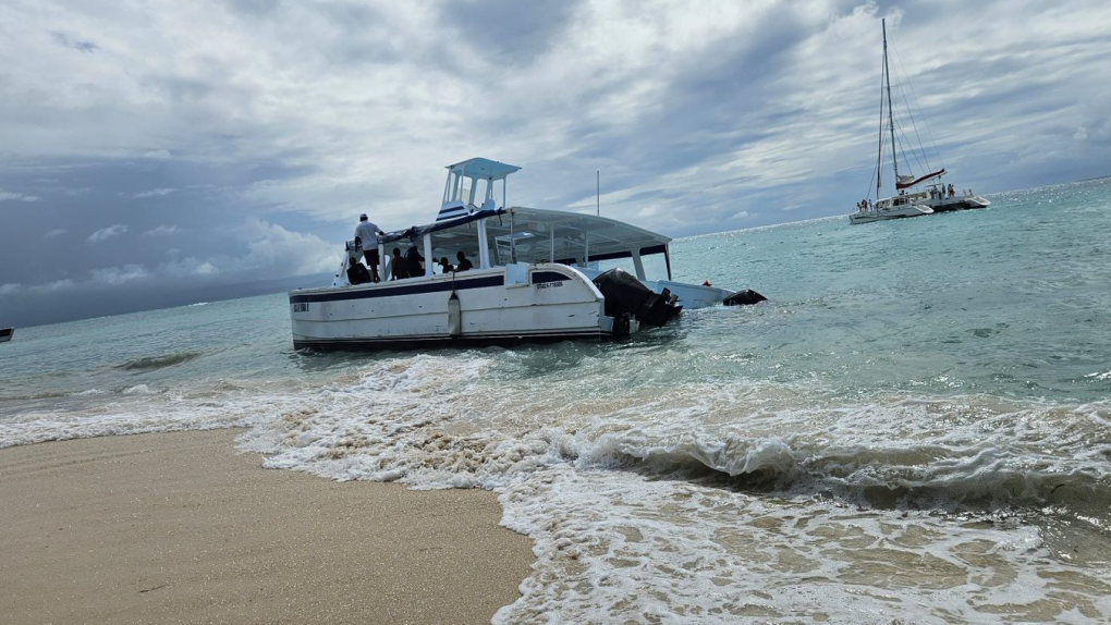 capsized tour boat