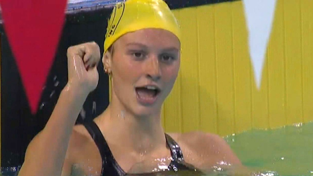 Summer McIntosh Parisbound with worldrecord swim