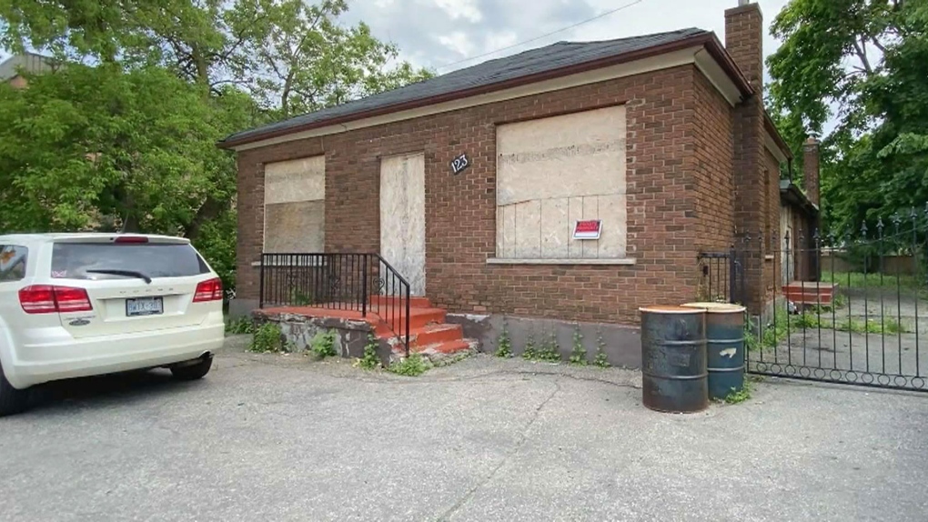 Derelict house linked to Brampton councillor