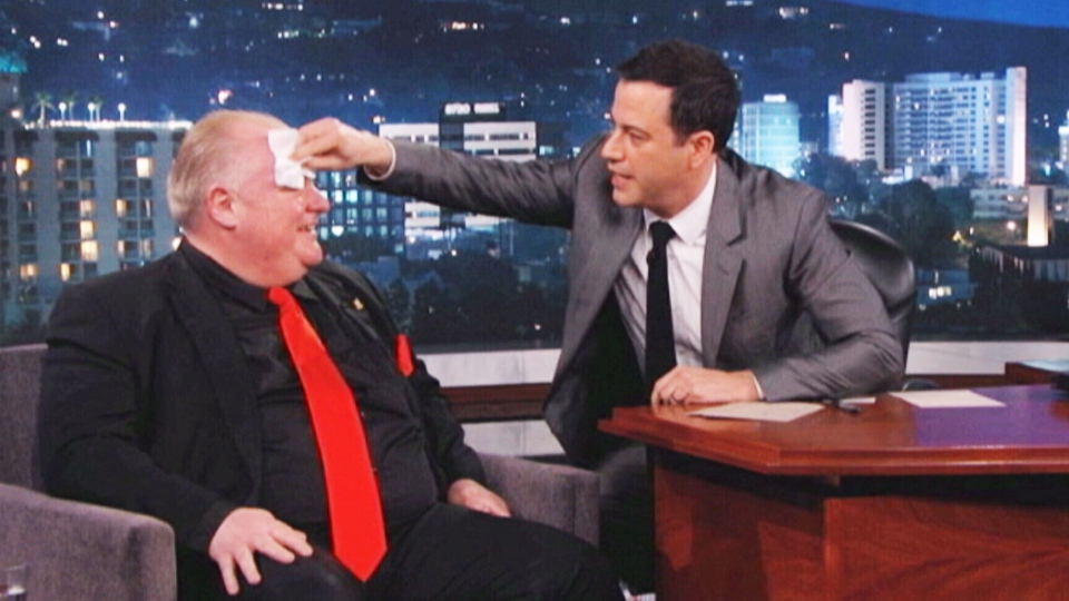 Video of rob ford on jimmy kimmel show #3